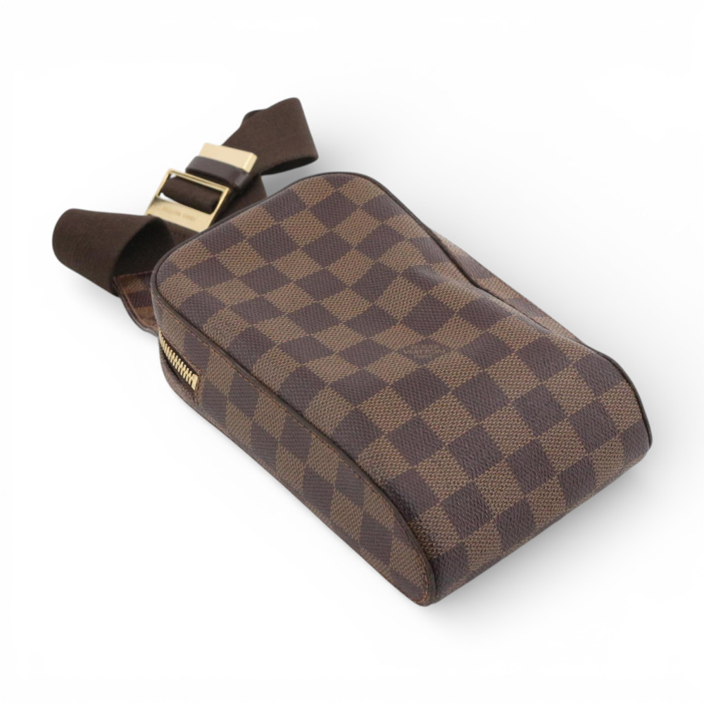 Louis Vuitton Damier Geronimos Body Bag N51994 Daily Essentials 4.7in x 7.5in