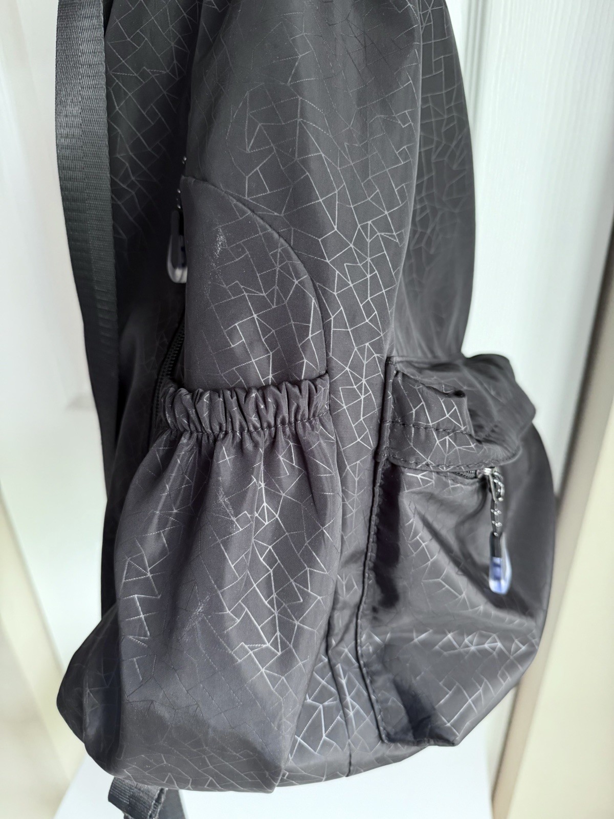 Gym Backpack, Water resistant, String Cinch, Side Zipper, Pockets