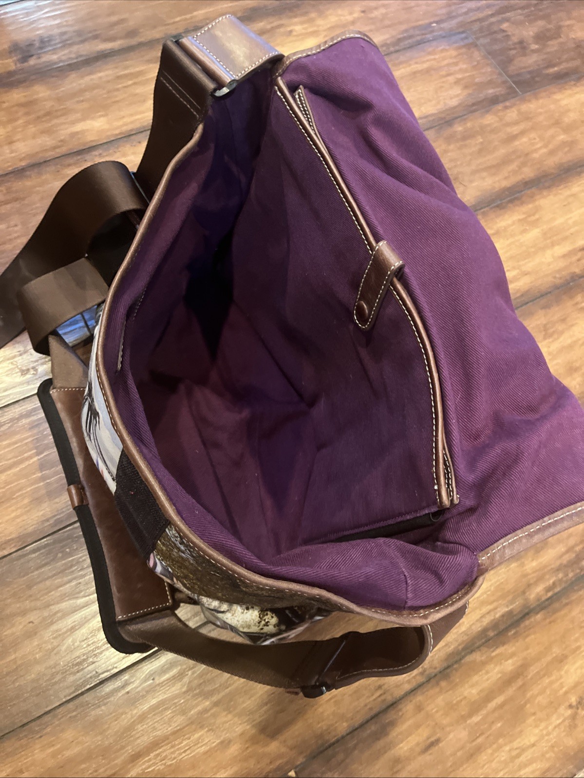 Paul Smith Mini Cooper & Rapha Cycling Team Cotton Leather Courier Bag Laptop
