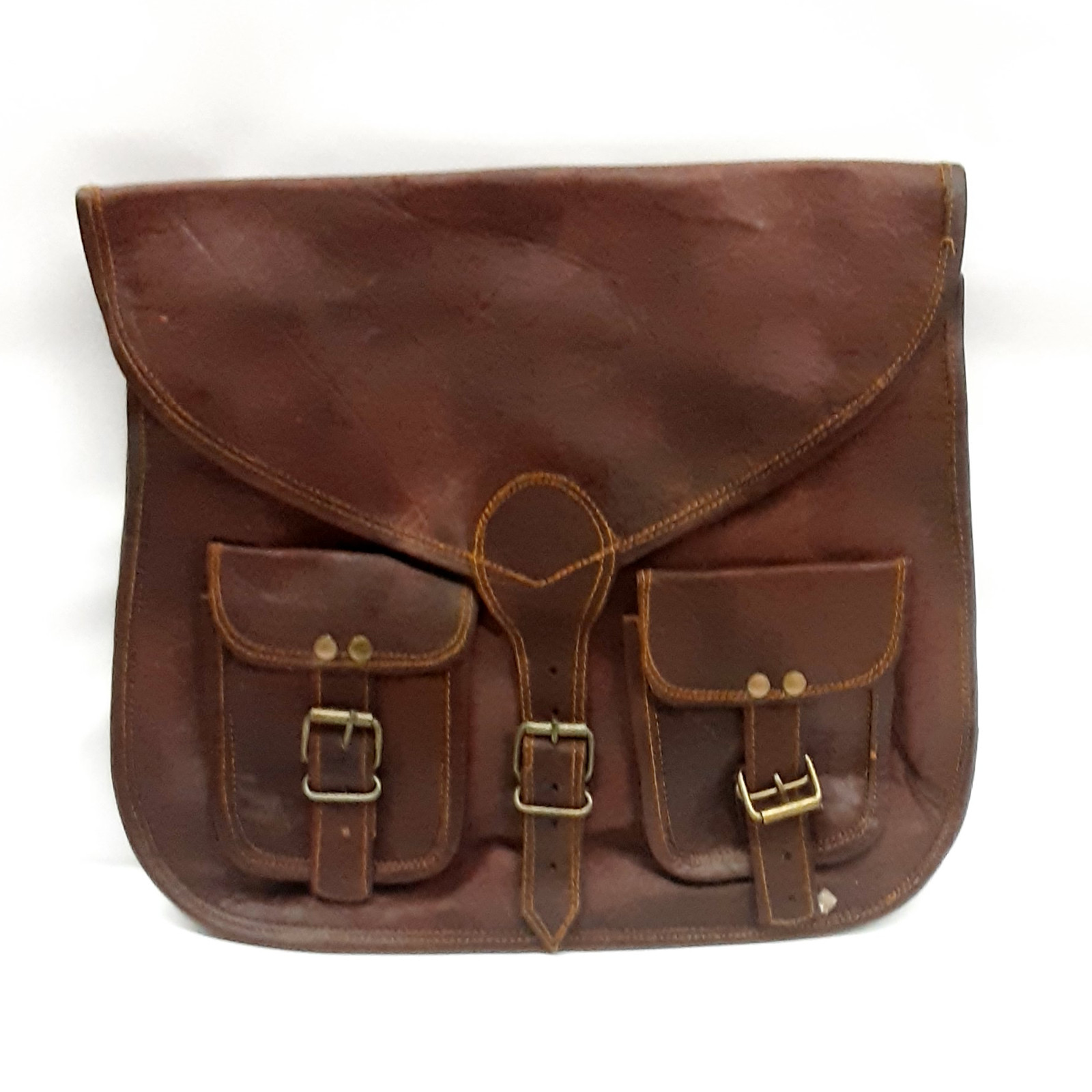 14′ x12″ Leather Briefcase 100% Genuine