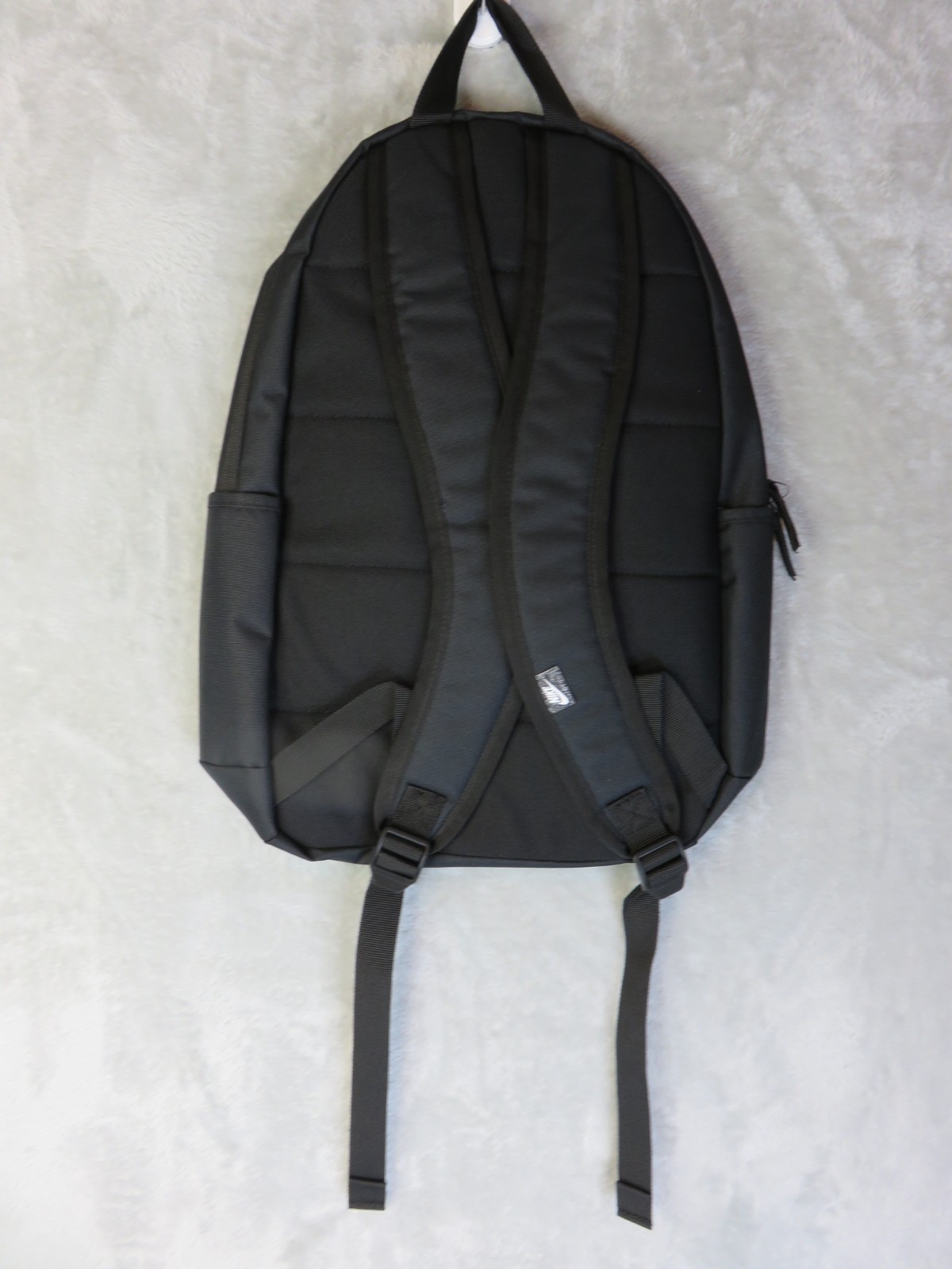 Nike Backpack Gym Bag Black Large Logo School Travel Elemental New – Fast Ship