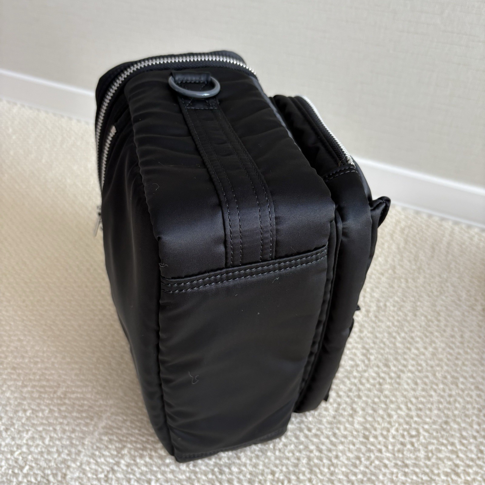 Porter Tanker Camera Bag Black Nylon Twill Padded Used Excellent Condition Japan