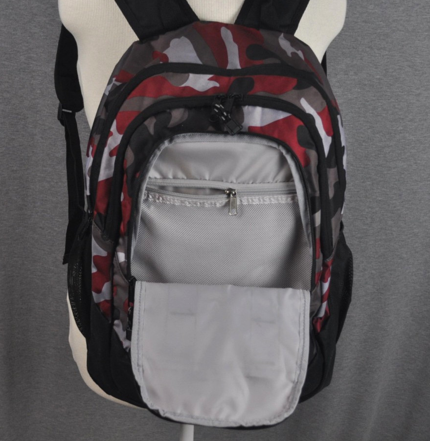 Eastsport Backpack Red Brown Black Camo