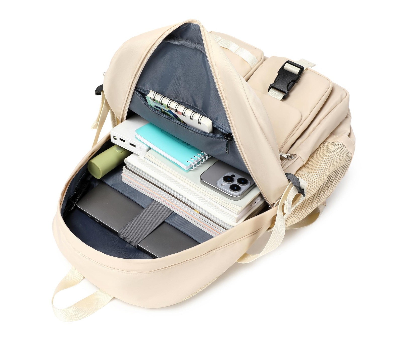 Women Casual Backpack Set 12.2x6x18.5in 1.5LB Waterproof – School, Daily Use