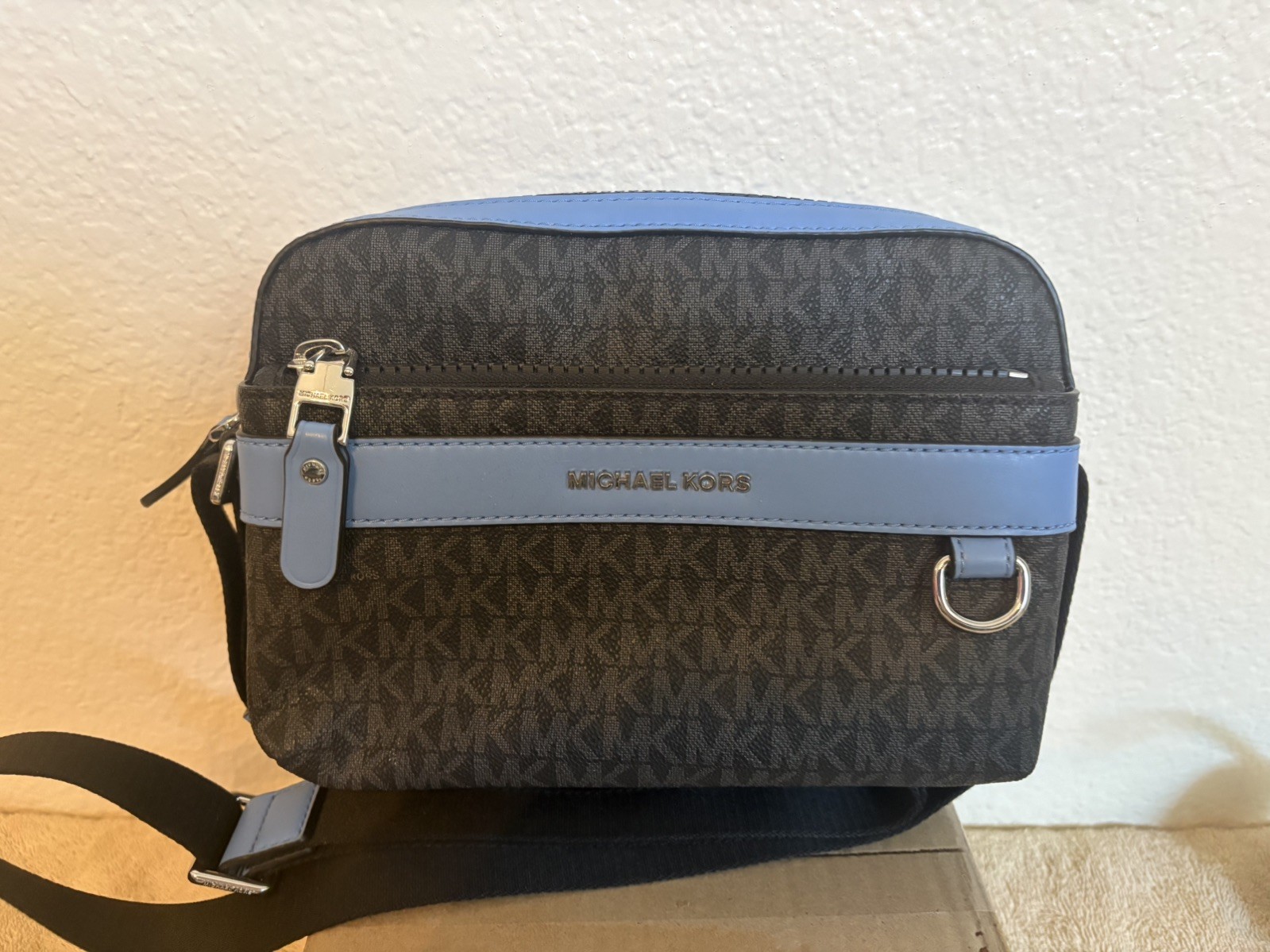Men’s Michael Kors Hudson crossbody Blue/blue