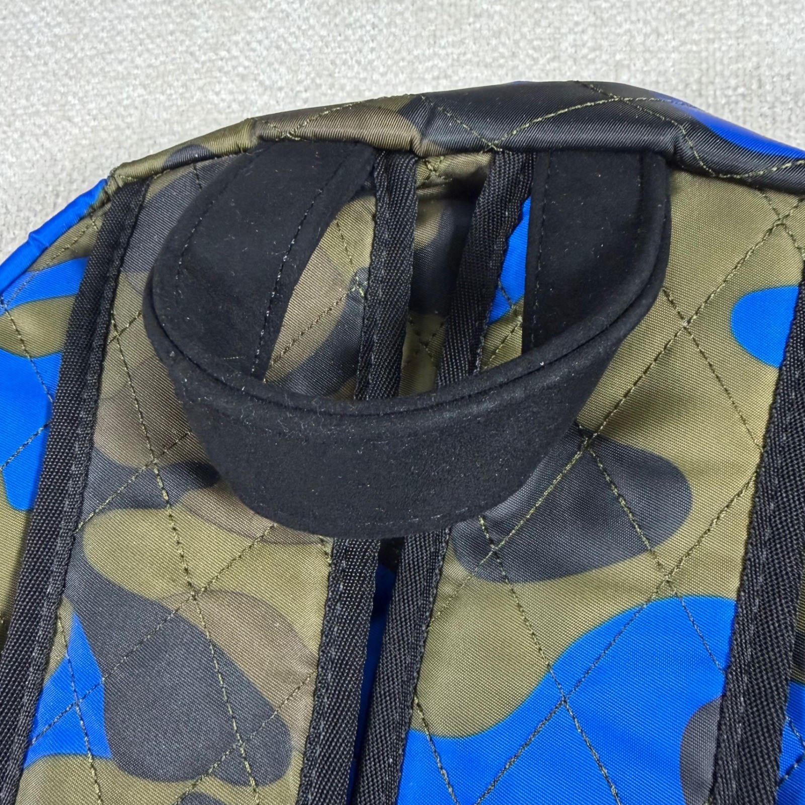 Cookies Smell Proof Quilted Camo Backpack Blue Olive Green Streetwear Bag NEW