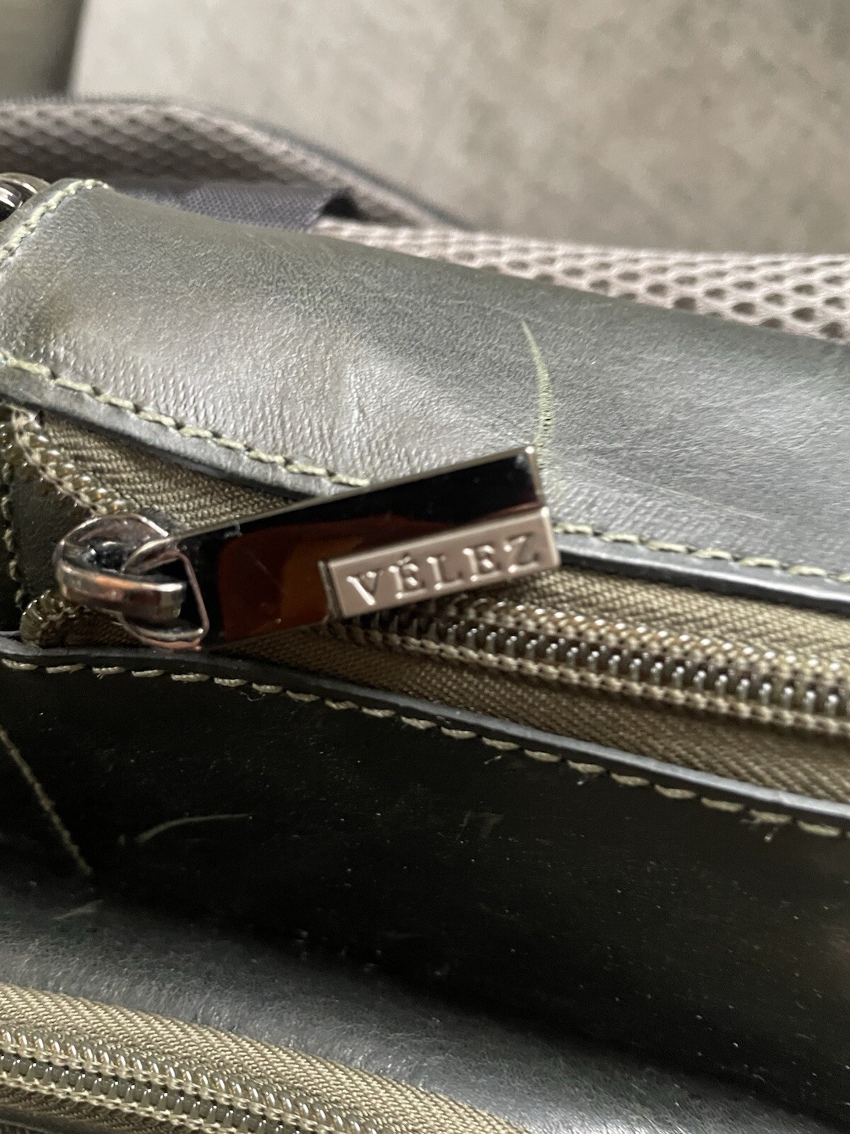 Velez Leather Laptop Backpack Made In Colombia Dark Green