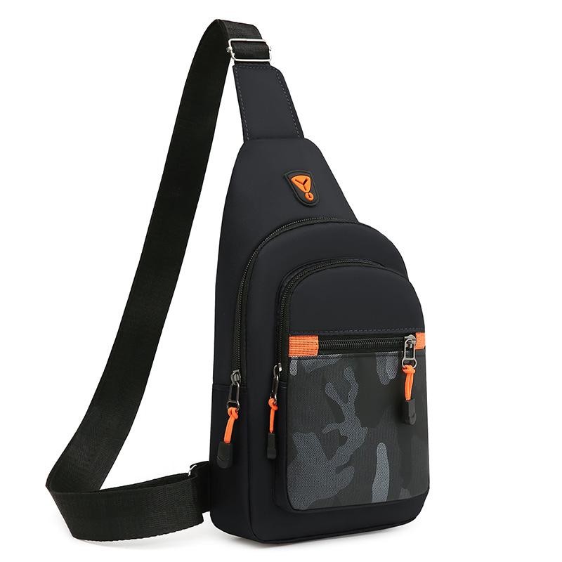Men’s Chest Bag Crossbody Sling Backpack Large Capacity Sports Travel Bag