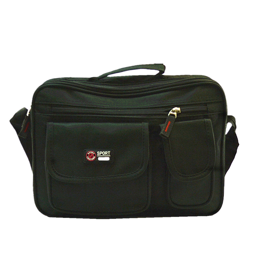Black Waterproof Messenger Shoulder Satchel Business Briefcase Hand Bag