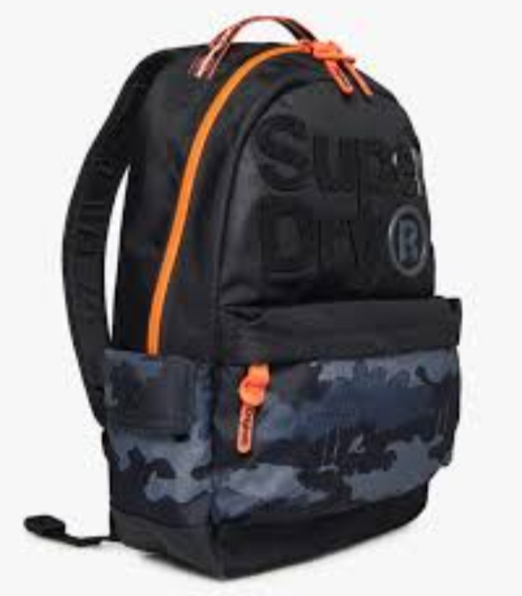 SUPERDRY DOT AOP Montana M91001MT Rucksack/Backpack NEW w Tag ONE SIZE SUPER DRY