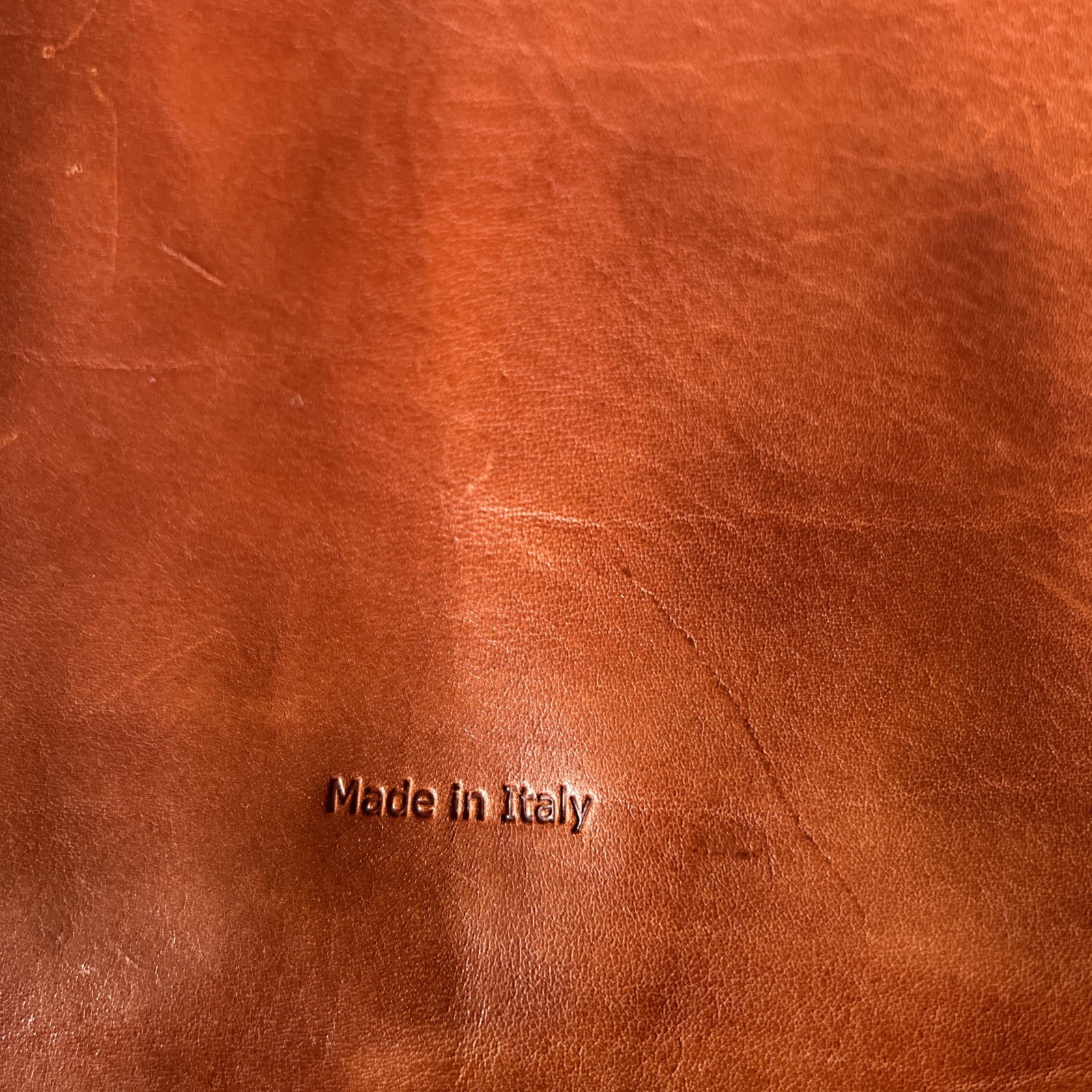 Italian Florence Handmade High Q Genuine Leather Unisex Backpack Made In Italy