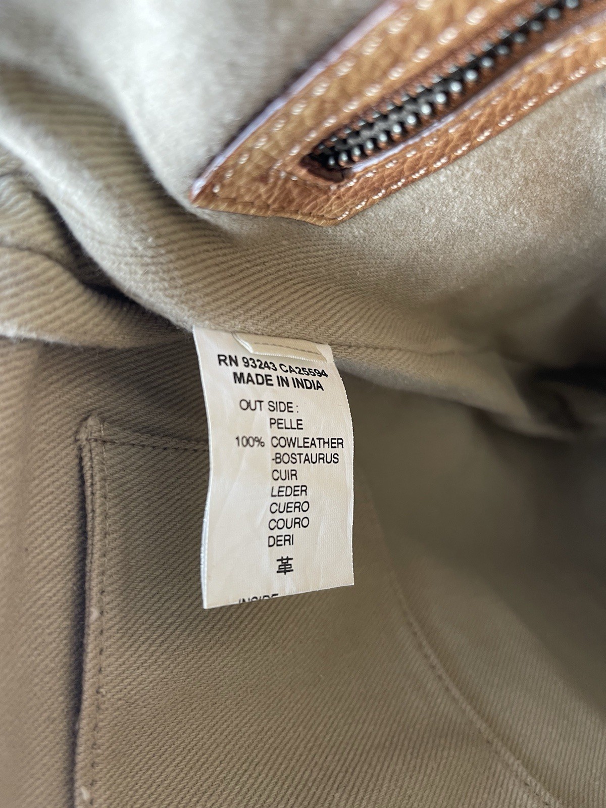 Archives Diesel Y2K Boho Garment Dyed Leather Shoulder Bag Beige Crossbody 00s