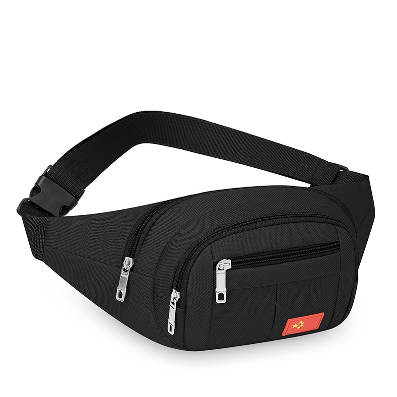 Men’s Breast Package Waterproof Outdoor Sports Bag Waist Bag Crossbody Fanny Bag