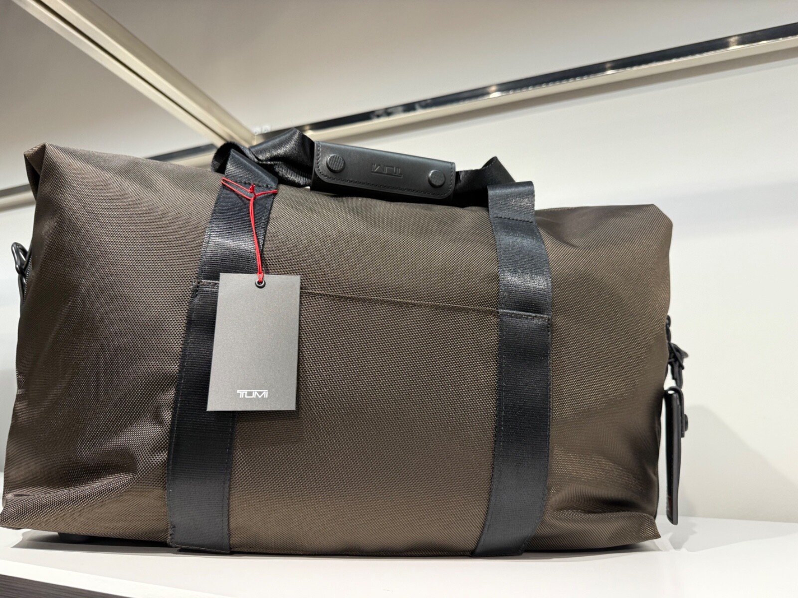 NEW Tumi GEN 4.3 – 18.5” Expandable SOFT TRAVEL Satchel Duffel Bag COFFEE BROWN