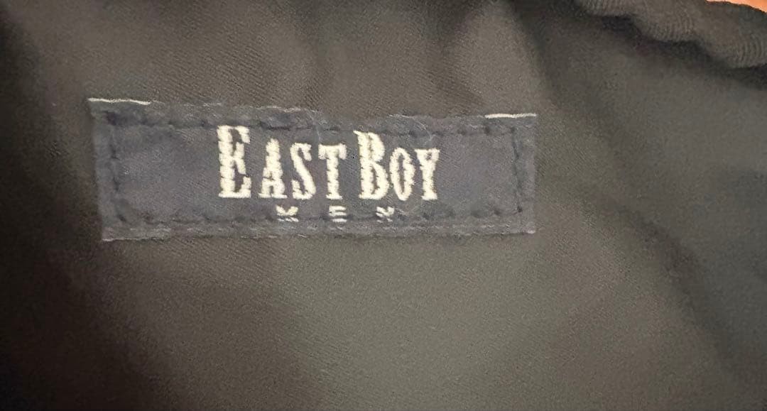 EAST BOY MEN Black Shoulder Bag Porter Made in Japan Y2K