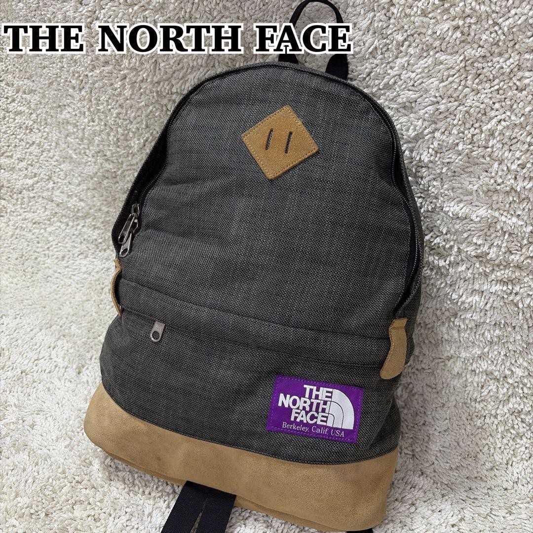The North Face Nanamica Medium Daypack Charcoal Gray × Beige Used