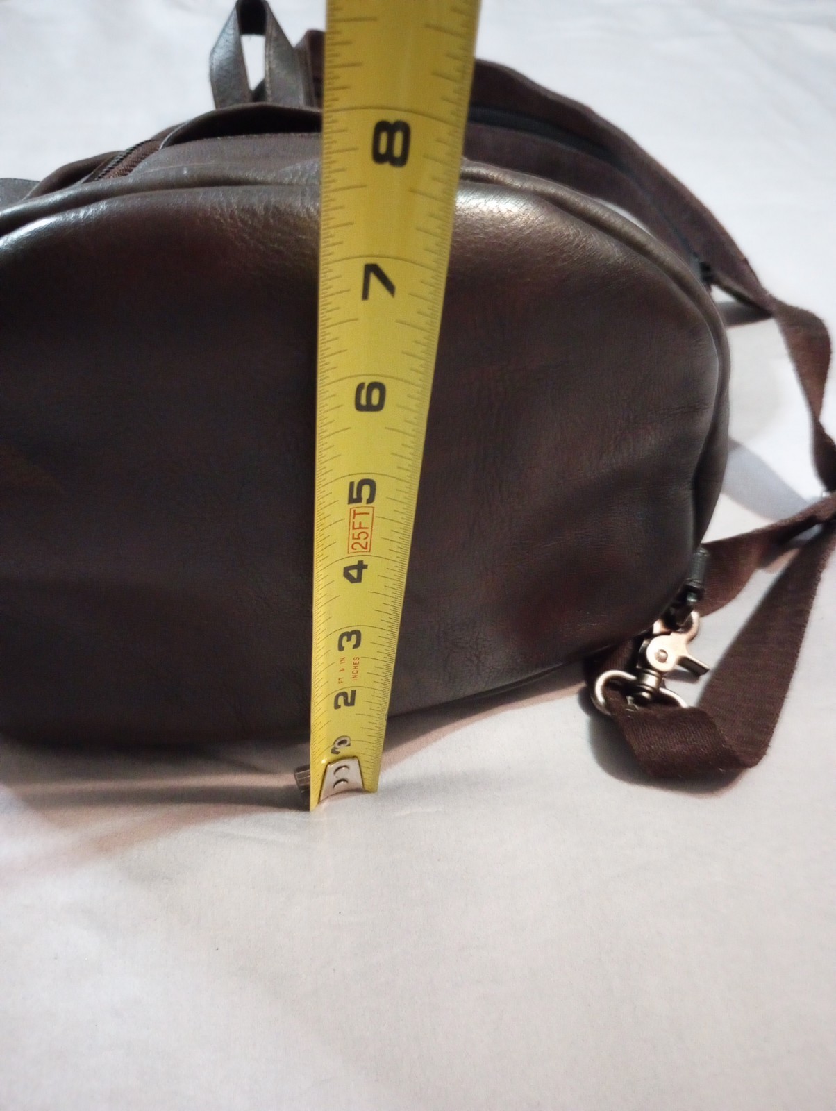 IVTG Genuine Leather Sling Bag Backpack Crossbody Chest Unisex