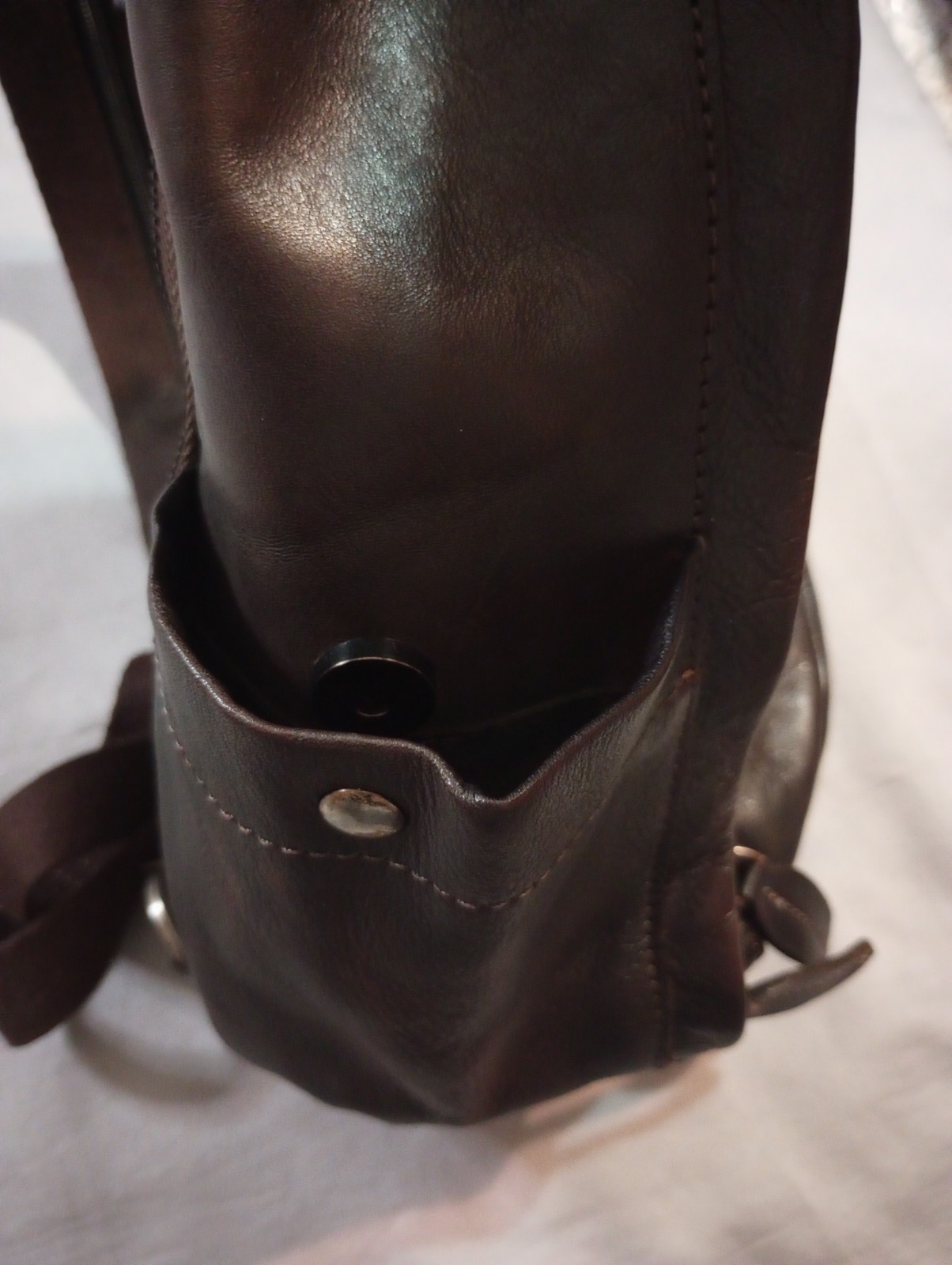 IVTG Genuine Leather Sling Bag Backpack Crossbody Chest Unisex