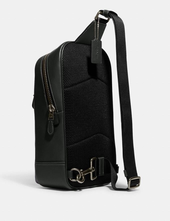 NWT Coach Westway Pack In Colorblock Signature Canvas With Coach Patch CE522