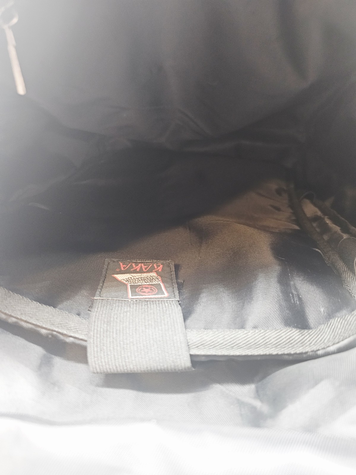 KAKA Backpack 2008 Style Black Hiking Travel Laptop Unisex Adults 20.5″ Tall