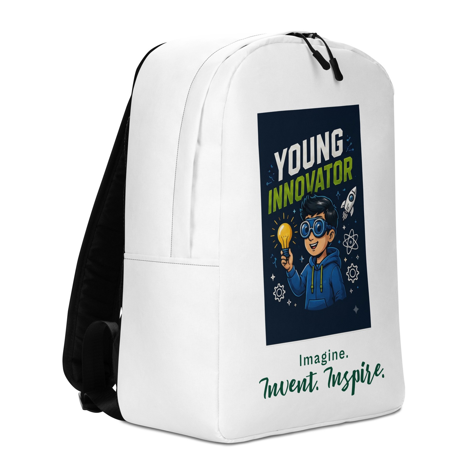 YOUNG INNOVATOR-Invent. Inspire – Minimalist Backpack