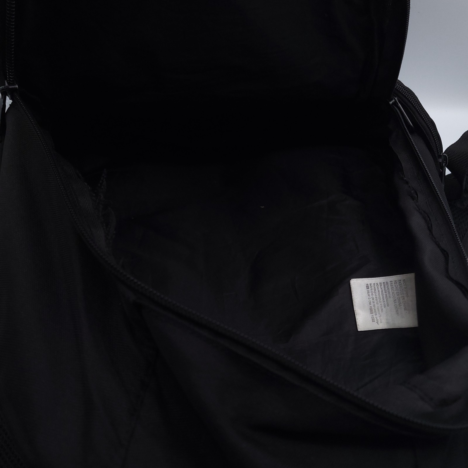 Air Jordan Jumpman Backpack Large Size Black with Red Jumpman Shoulder Straps