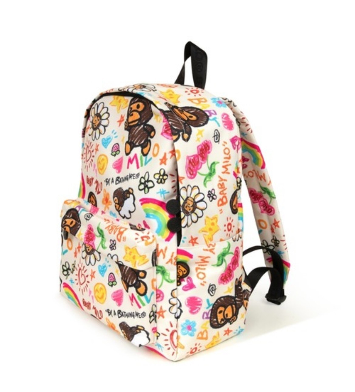 A BATHING APE BABY MILO Daypack Backpack Rucksack Ivory AM70189308 BAPE Japan