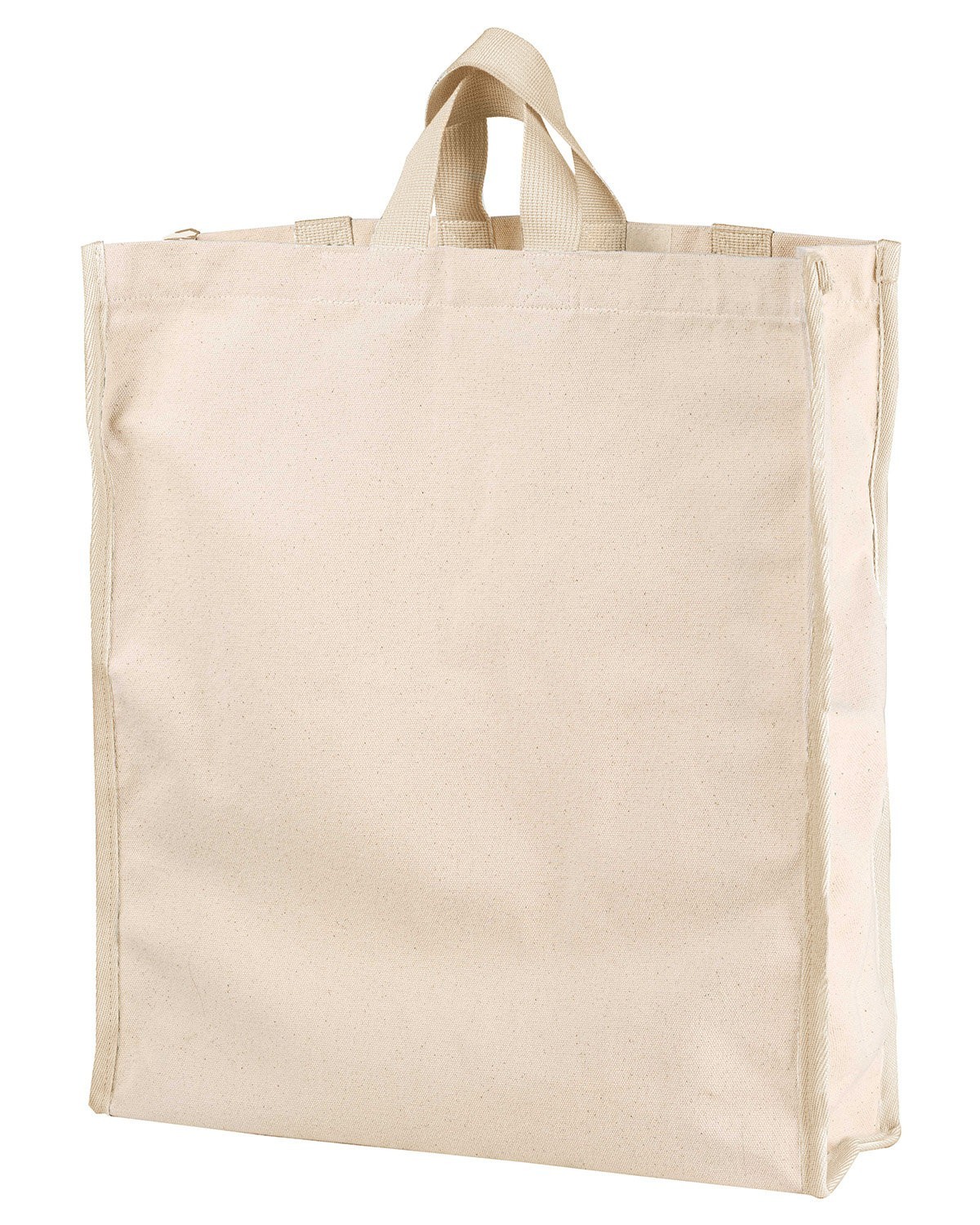 PACK OF 5 – BAGedge BE280 Unisex 100% Cotton Canvas Conference Hauler Bag