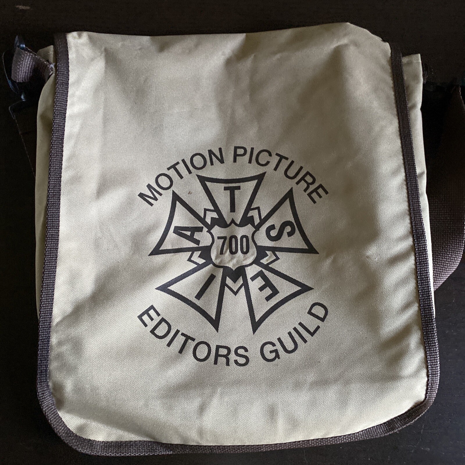 Vintage Motion Picture Editors Guild Shoulder / Messenger Bag