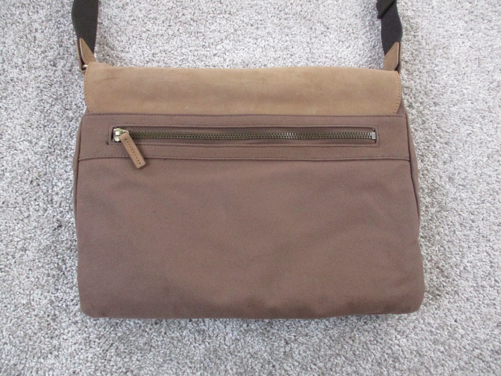 Pendleton Mens Wool Plaid Leather Messenger Bag Crosssbody Laptop School Travel