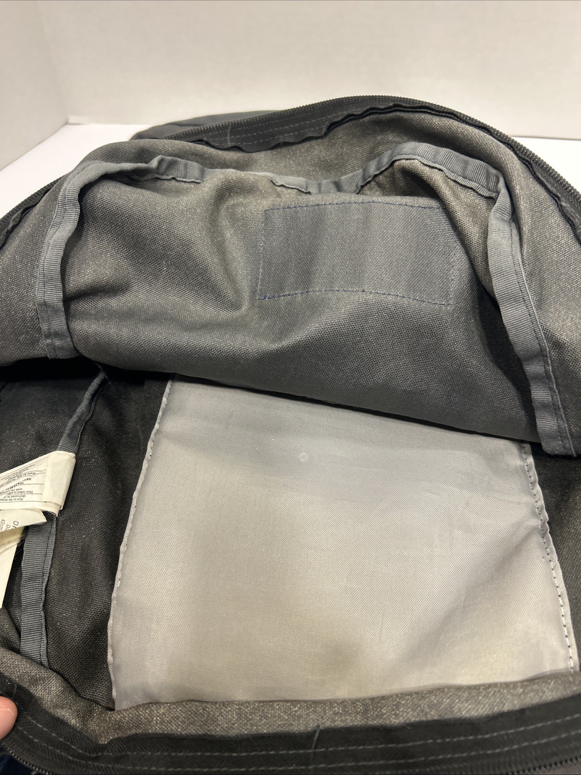 Jansport Backpack Polyester Grey/Black JS00T501 Used