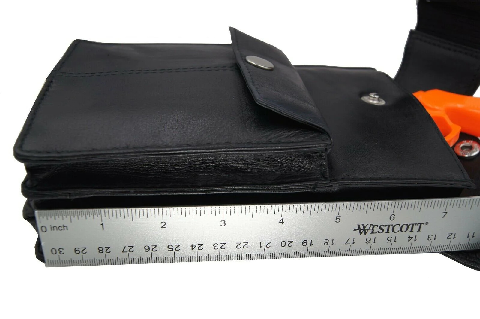 Handcrafted Leather Shoulder Men’s Underarm Bag Hidden Pocket Holder