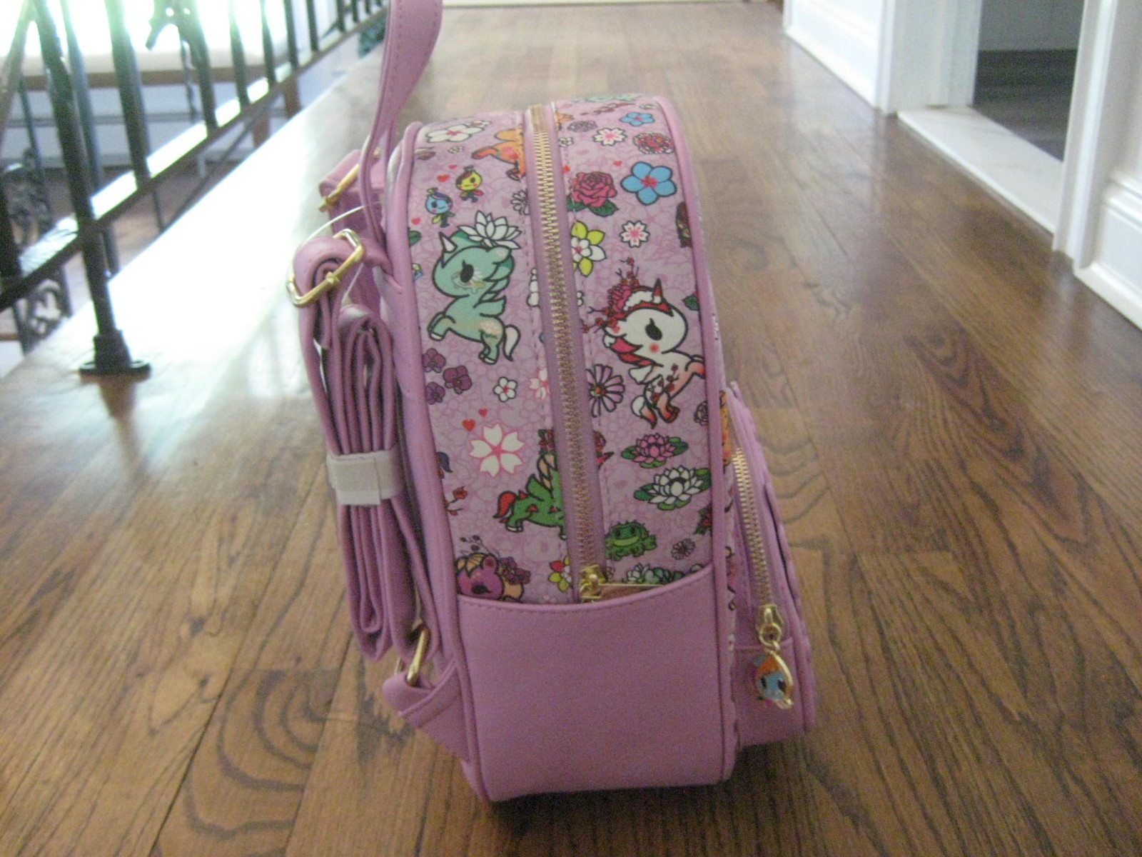 Tokidoki Unicorno Floral Mini Backpack New With Tags!