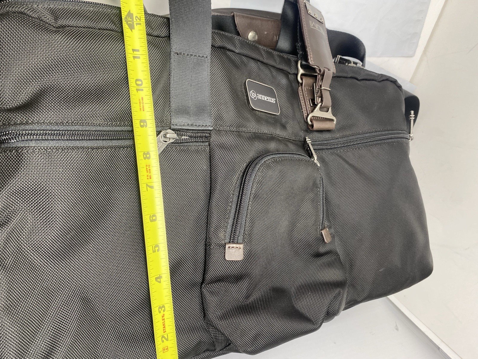 Tumi Alpha Bravo Dorado Convertible Duffel/backpack Black 21x12x12 Travel Gym