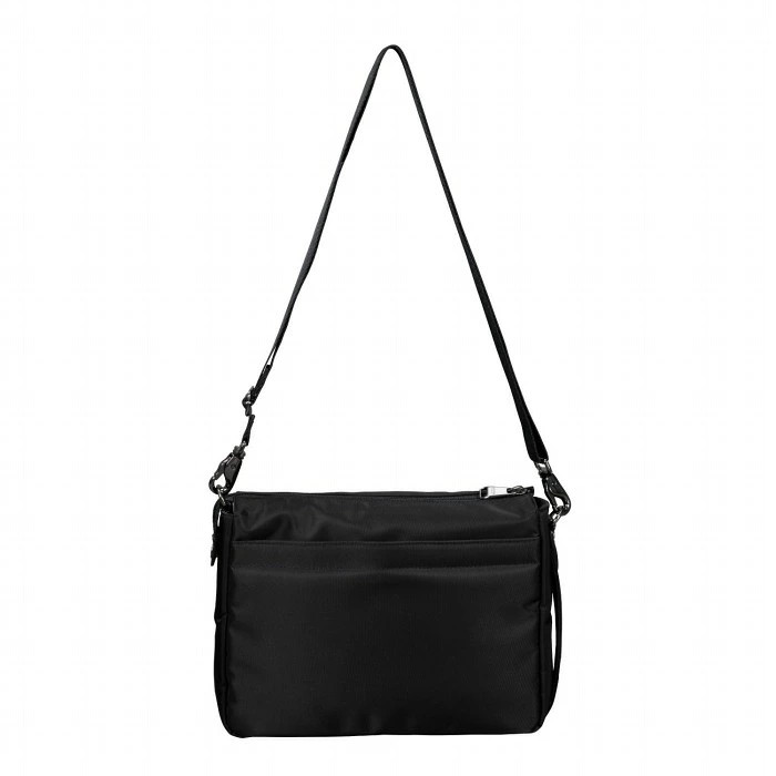 Ultima Tokyo Nylon Horizontal Shoulder Bag Travel Bag 59922 Black or Navy