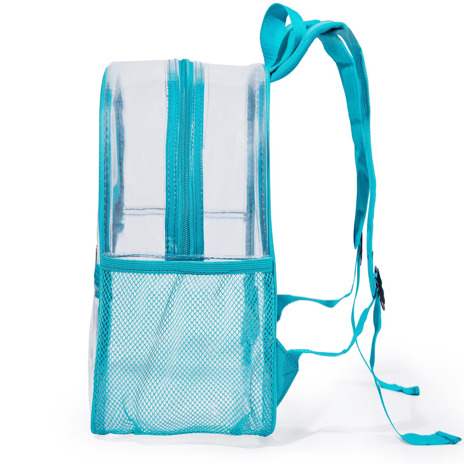 Mini Clear Backpack 12″X6″X12″ Stadium Approved See through Bag Waterproof PVC S