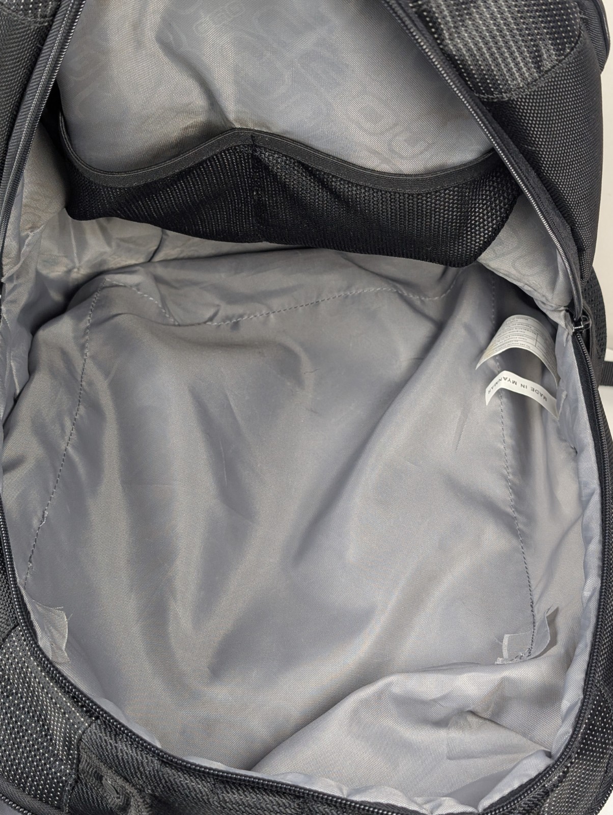 Ogio Roamer Laptop Backpack Miller Lite Beer Logo Branded Black Travel Bag Light