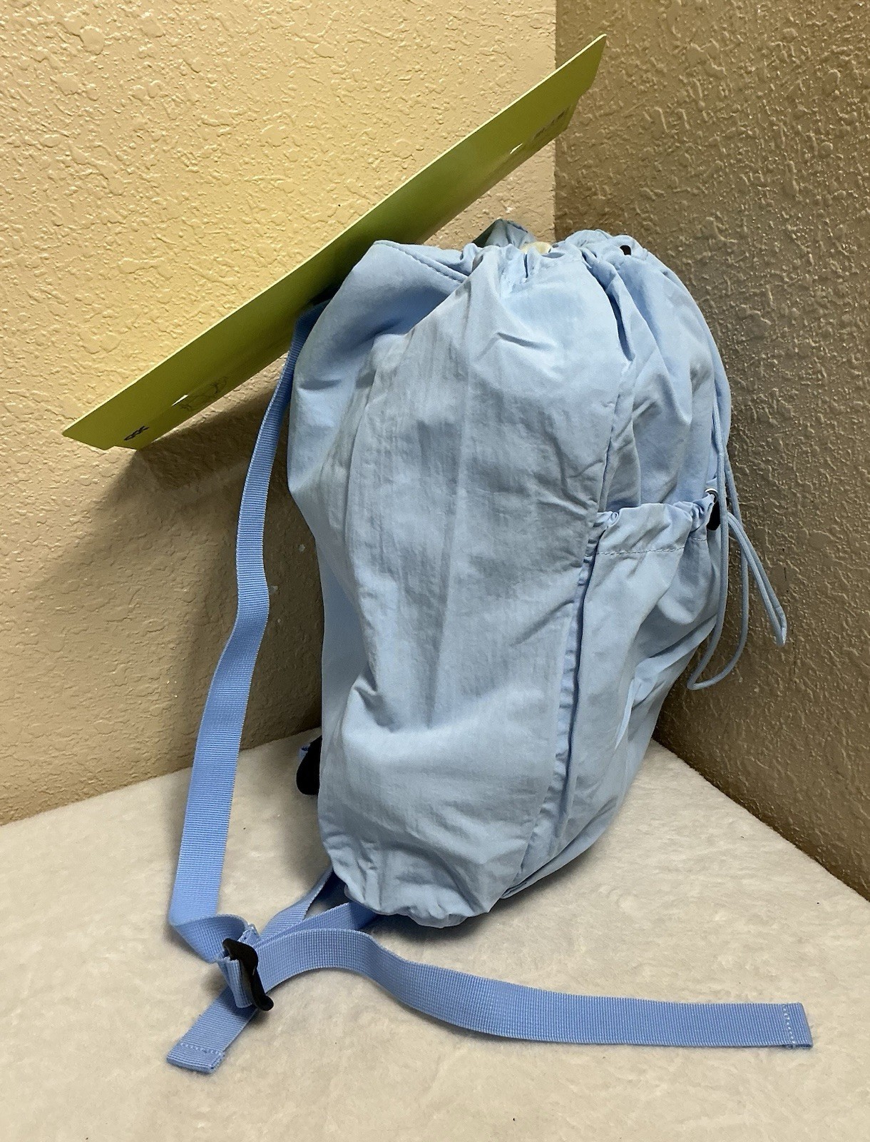 20L Cinch Backpack – All in Motion™ Blue: Water Repellent, 100% Recycled Nylon