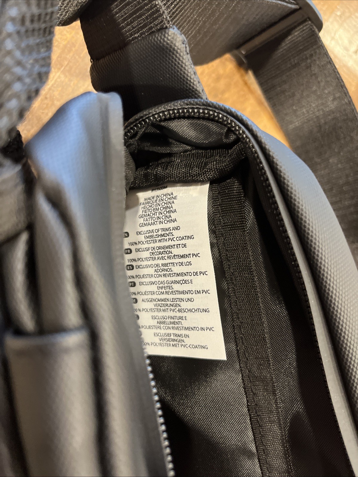 BYLT Premium Basics Water Resistant Crossbody Bag Black Fanny Pack