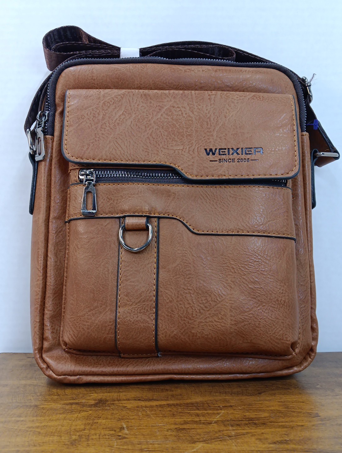 WEIXIER CROSS BODY HAND/SHOLDER LEATHER BUSINESS BAG (NEW).