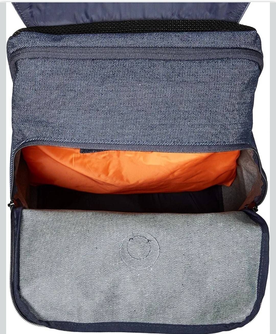 Moleskine Denim Blue Backpack Laptop Bag Travel Bag New