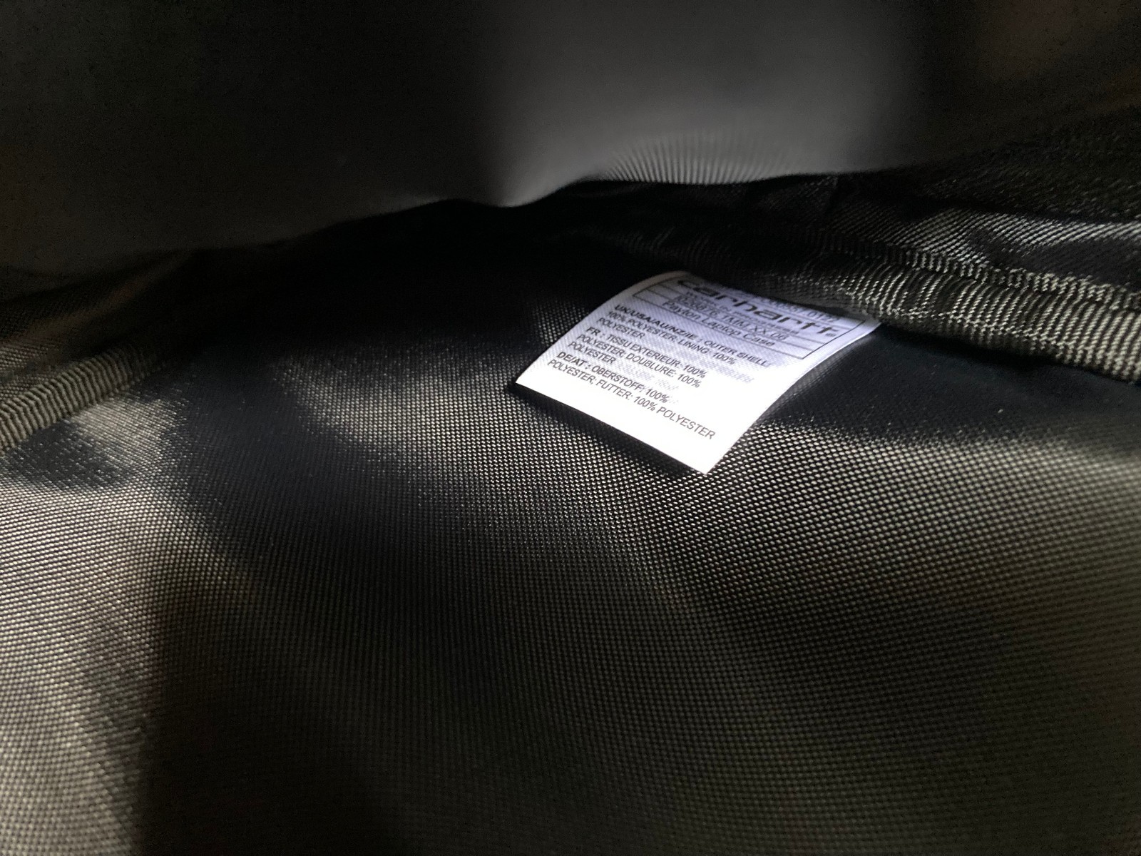 Carhartt WIP Payton Laptop Case Pack Camo Tree Green Cordura Forest Camo