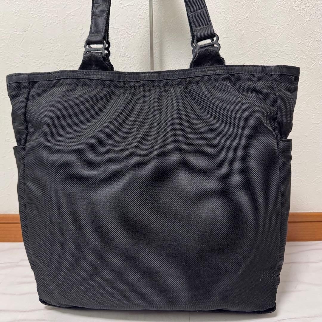 BRIEFING BRF300219 BS TOTE TALL Black Ballistic Nylon A4 Tote Made in USA