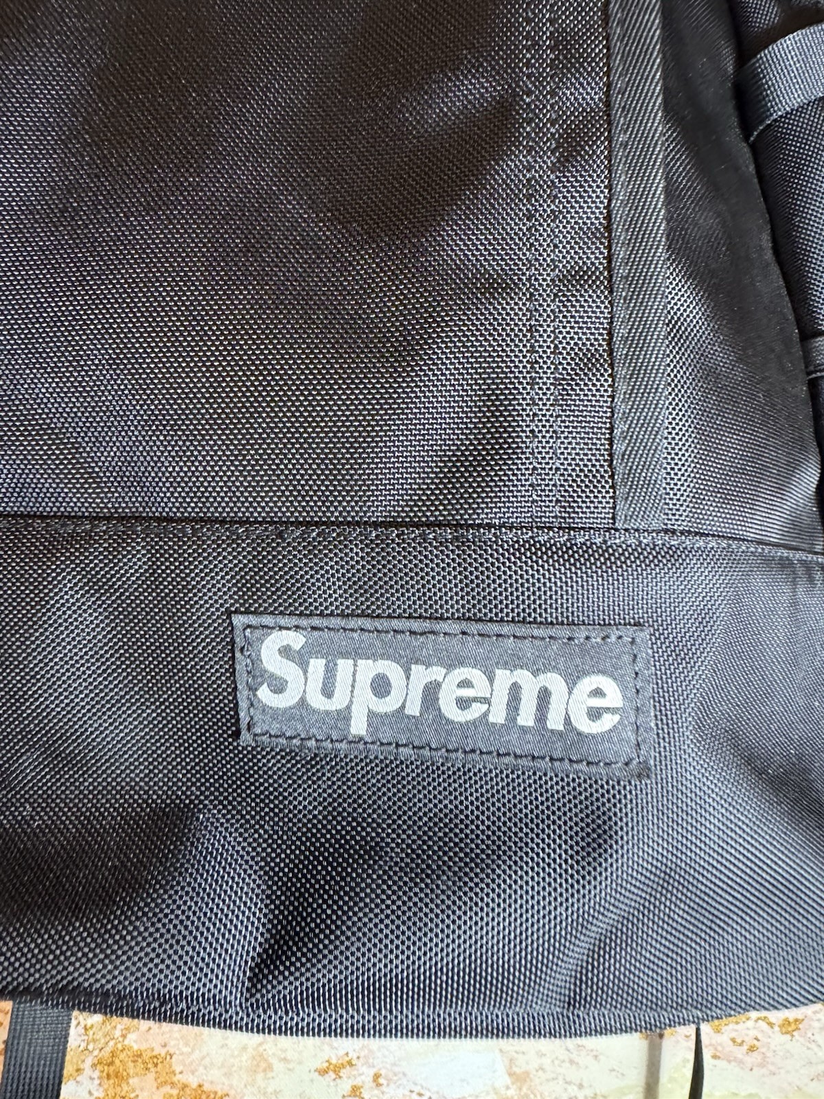 Supreme Cordura SS18 Ripstop Nylon Backpack Black – NWT