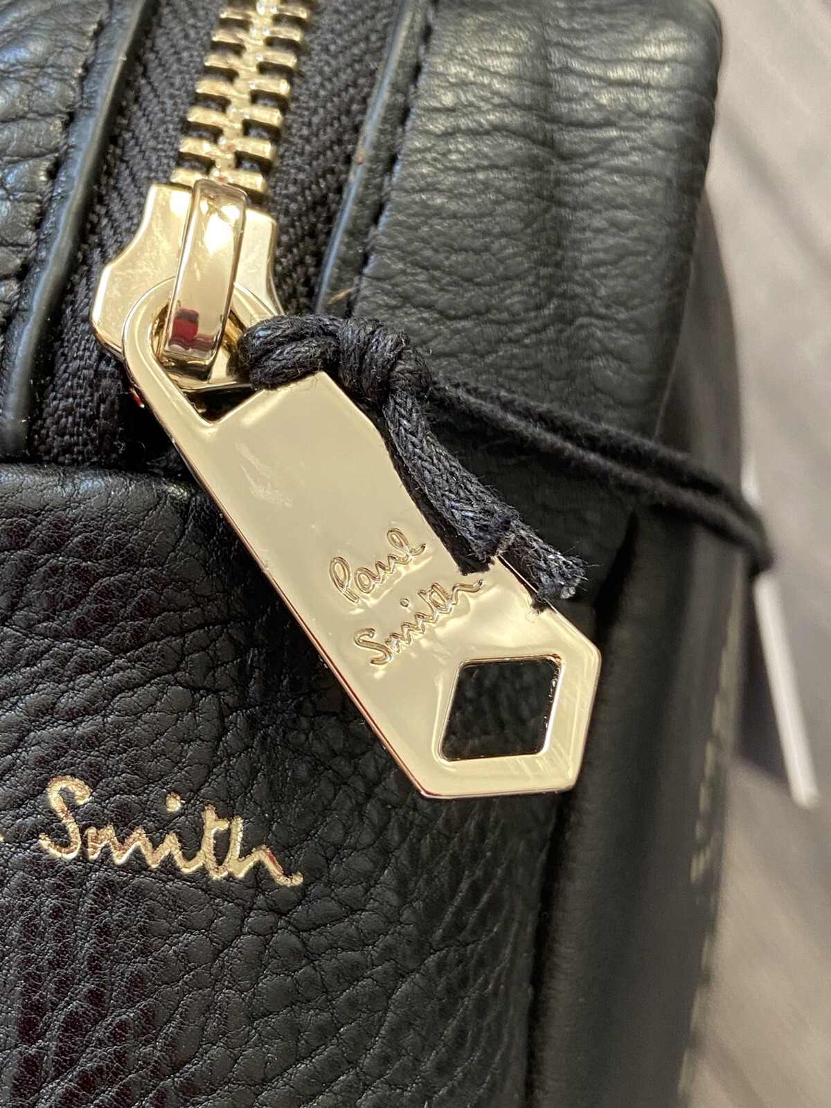 PAUL SMITH BLACK LEATHER DREAMER BUM BAG WAIST PACK RETAIL €590 BNWT