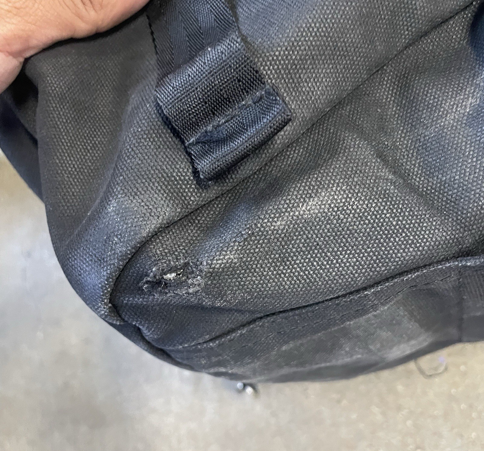 Chrome Industries Bag Messenger Made in USA Vintage 2000s Black Heavy Duty RARE!