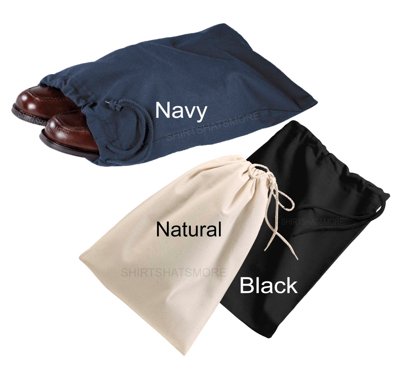 Port Company Shoe Bag For Travel Crafts Hobbies Valuables Tote NEW! Free Ship
