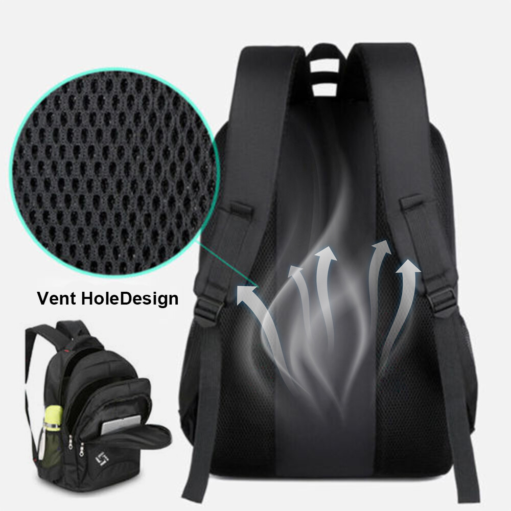 18″Anti Theft Extra Large Laptop Backpack USB Travel School Business Bag For Men