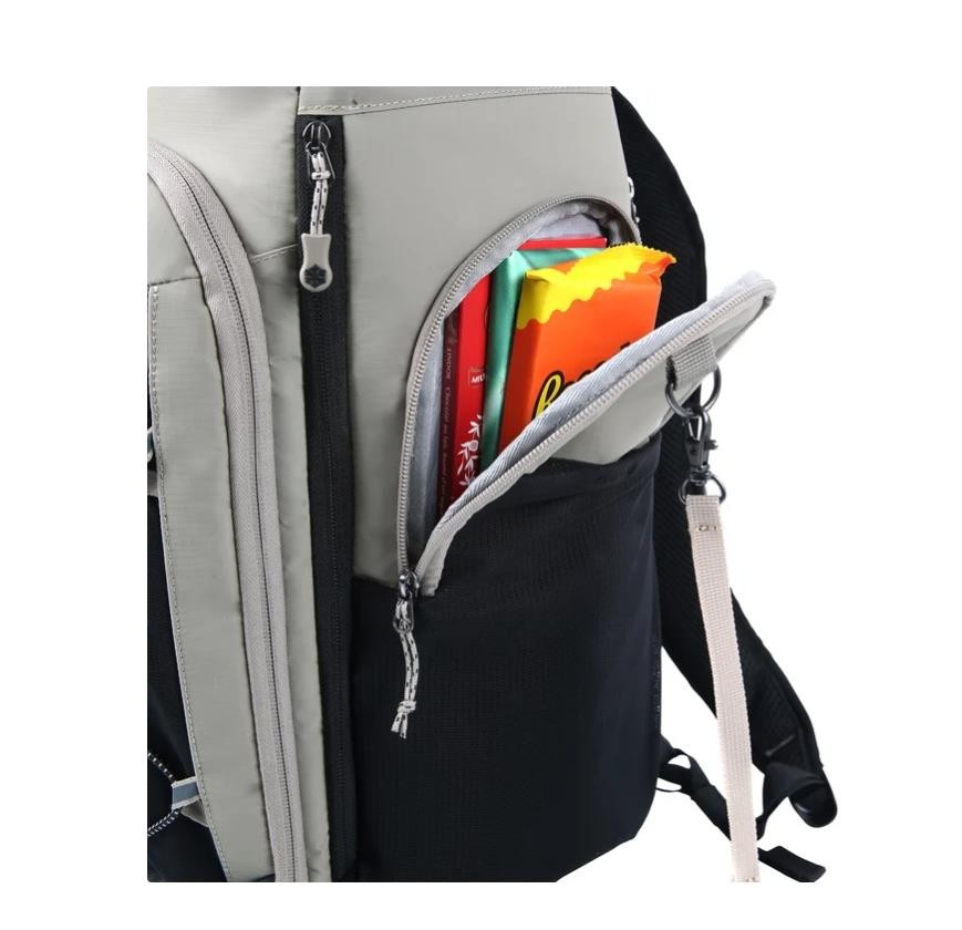 Titan PRO Backpack Cooler Taupe 26-Can Ice Walls Pockets Insulated Compartments