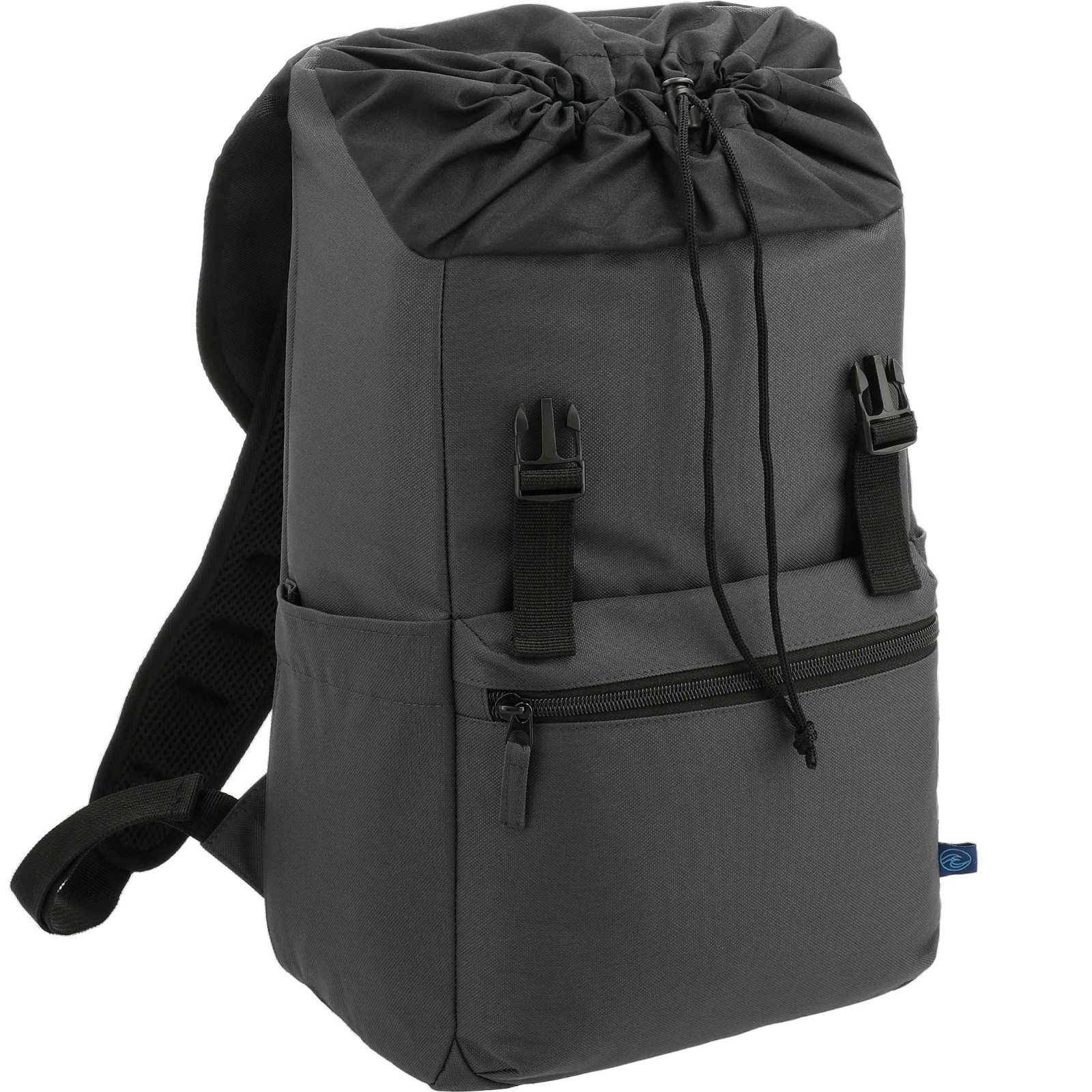 NEW LEEDS REPREVE EVERYDAY BLACK RECYCLE OCEAN PLASTIC 15″ COMPUTER BACKPACK BAG